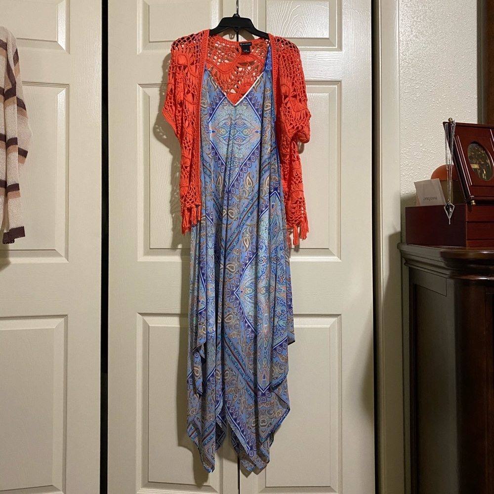 New Directions Handkerchief Dress